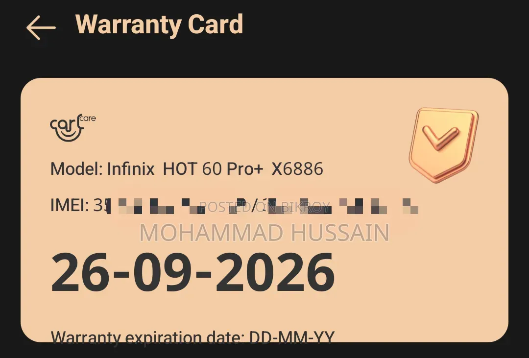 Infinix Hot 60 Pro+ 256 GB Silver
