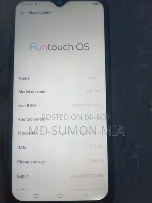 Vivo Y11 32 GB Blue