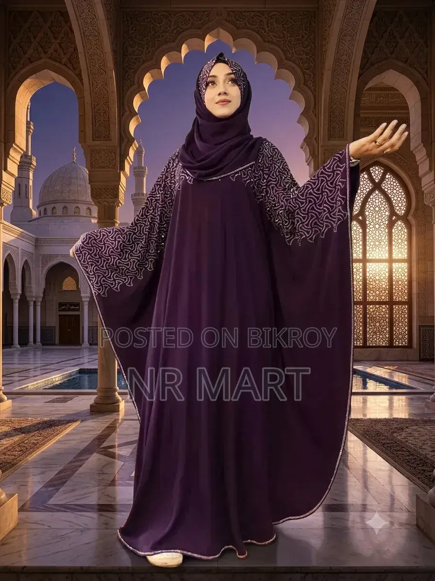 Soft Kaftan Burqa with Hijab