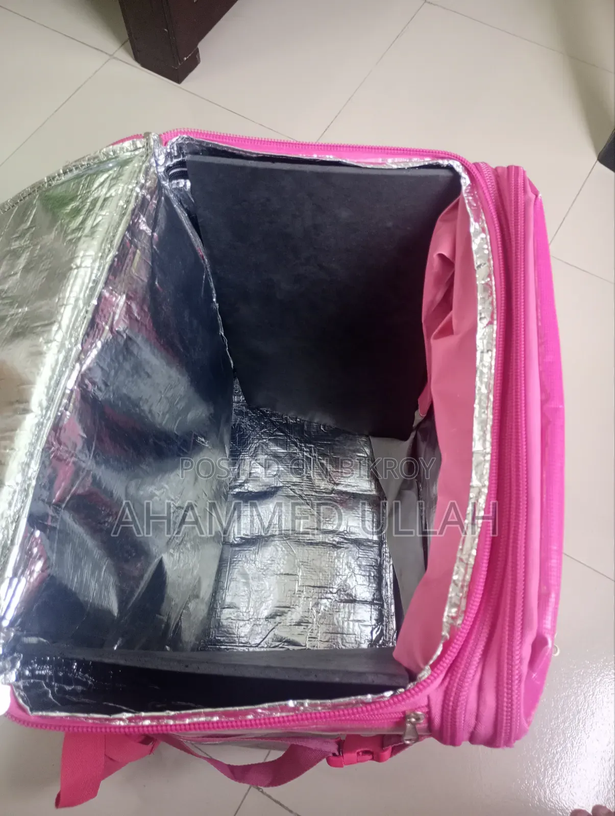 ফুডপান্ডা রাইডার ব্যাগ ও রেইনকোট