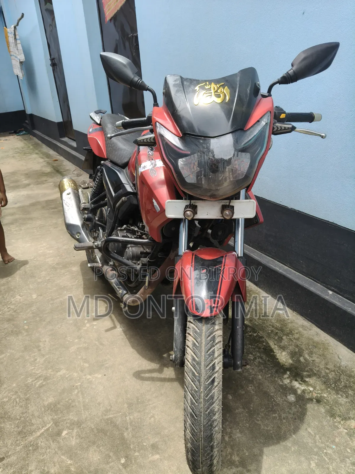 TVS Apache RTR 160 2V 2018 Red