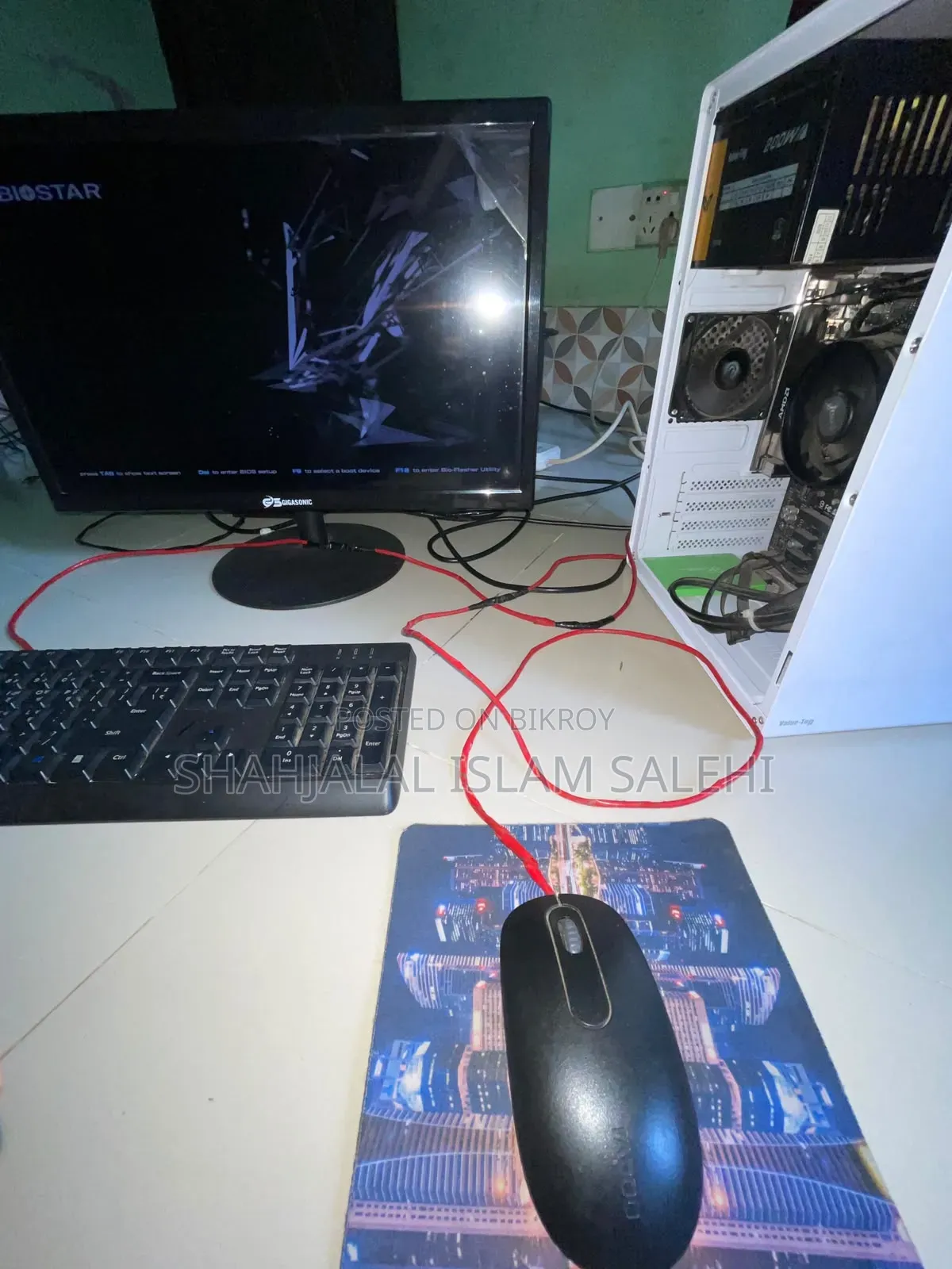 ডেস্কটপ কম্পিউটার ৮জিবি SSD ১২৮জিবি