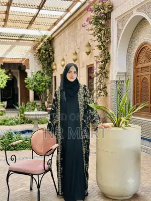 Embroidery Full Bahar Burqa (3 Piece Set)