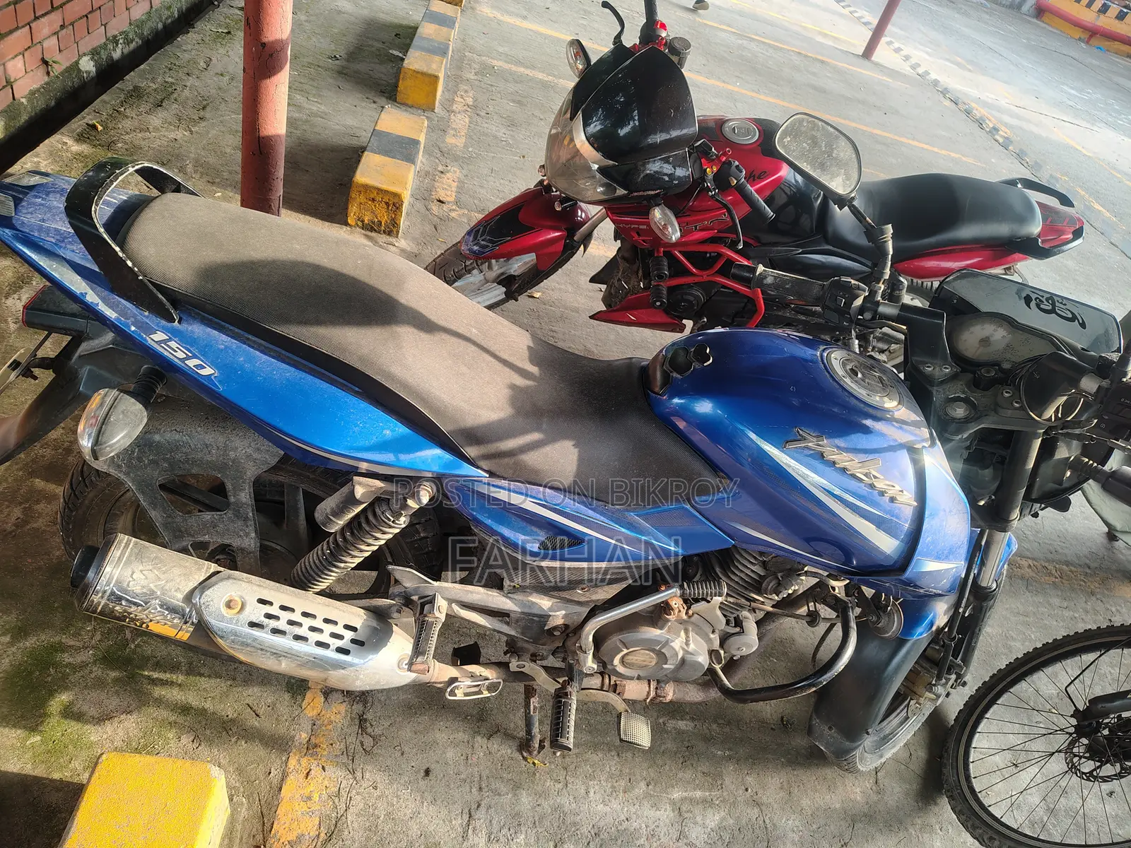 Bajaj Pulsar 150 2017 Blue