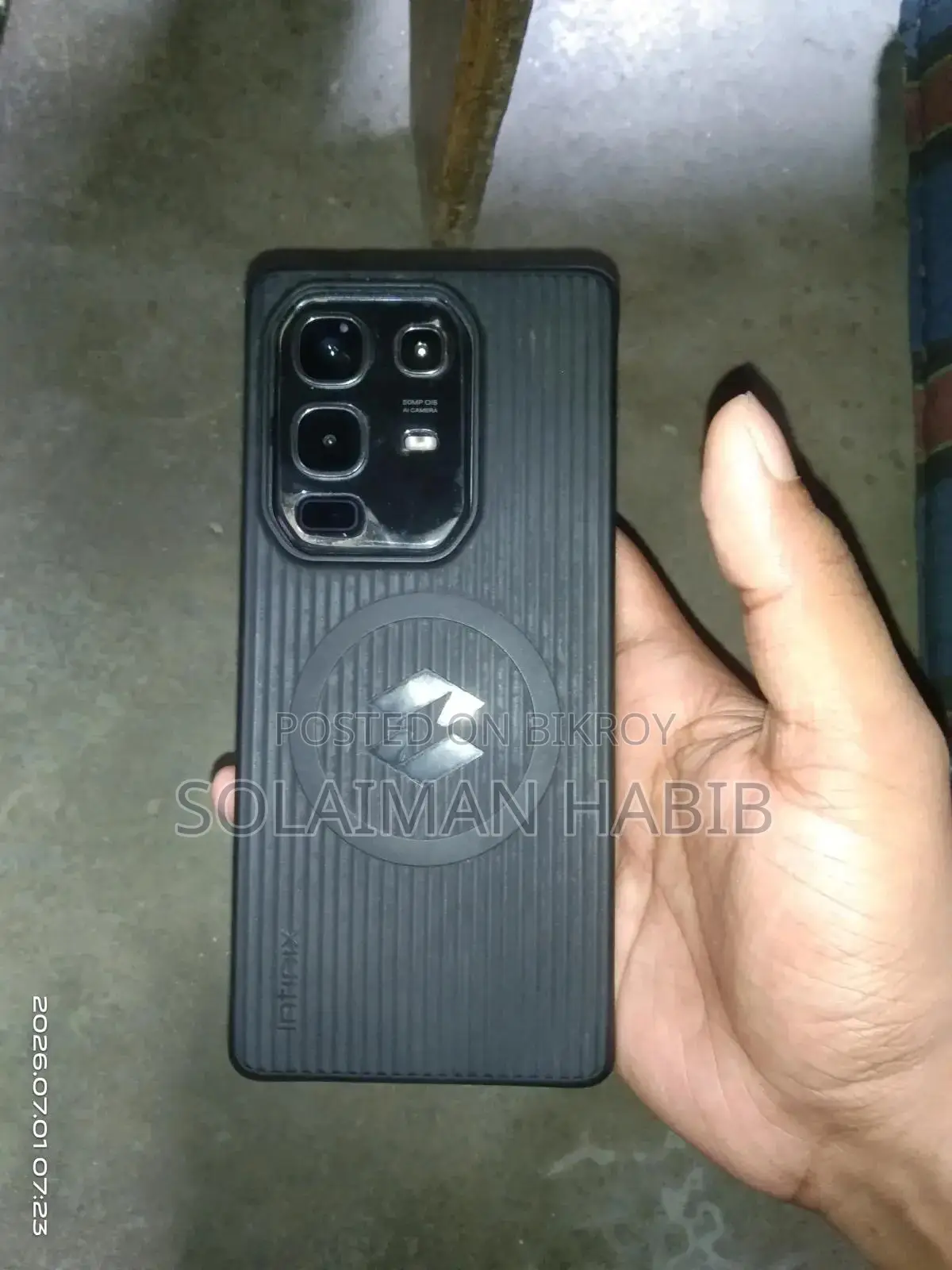 Infinix Note 50 4G 256 GB Black