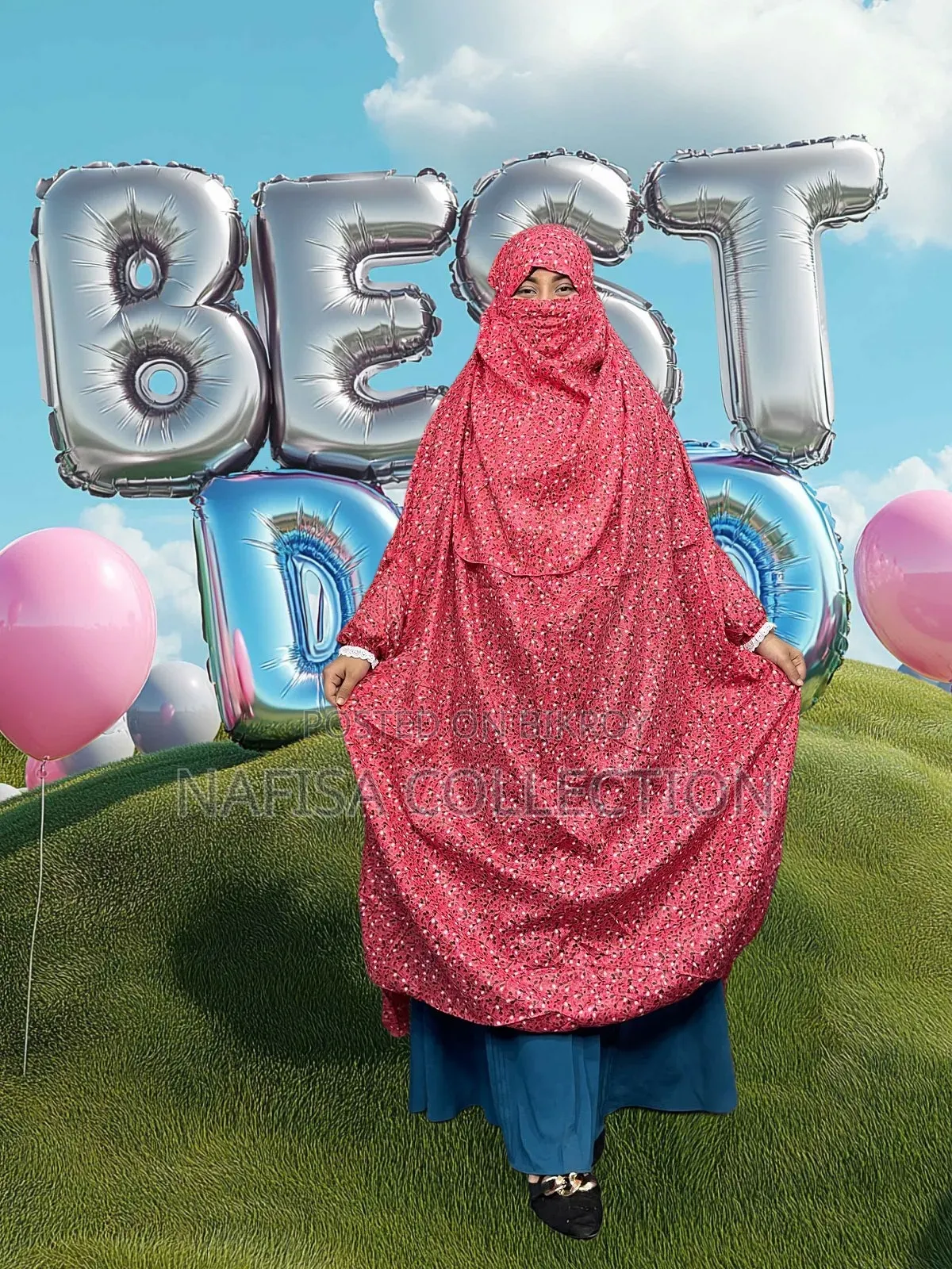 Long Khimar sold wholesale and retail.