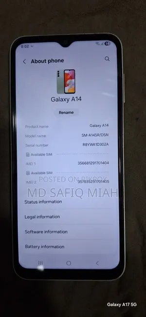 Samsung Galaxy A14 128 GB Purple