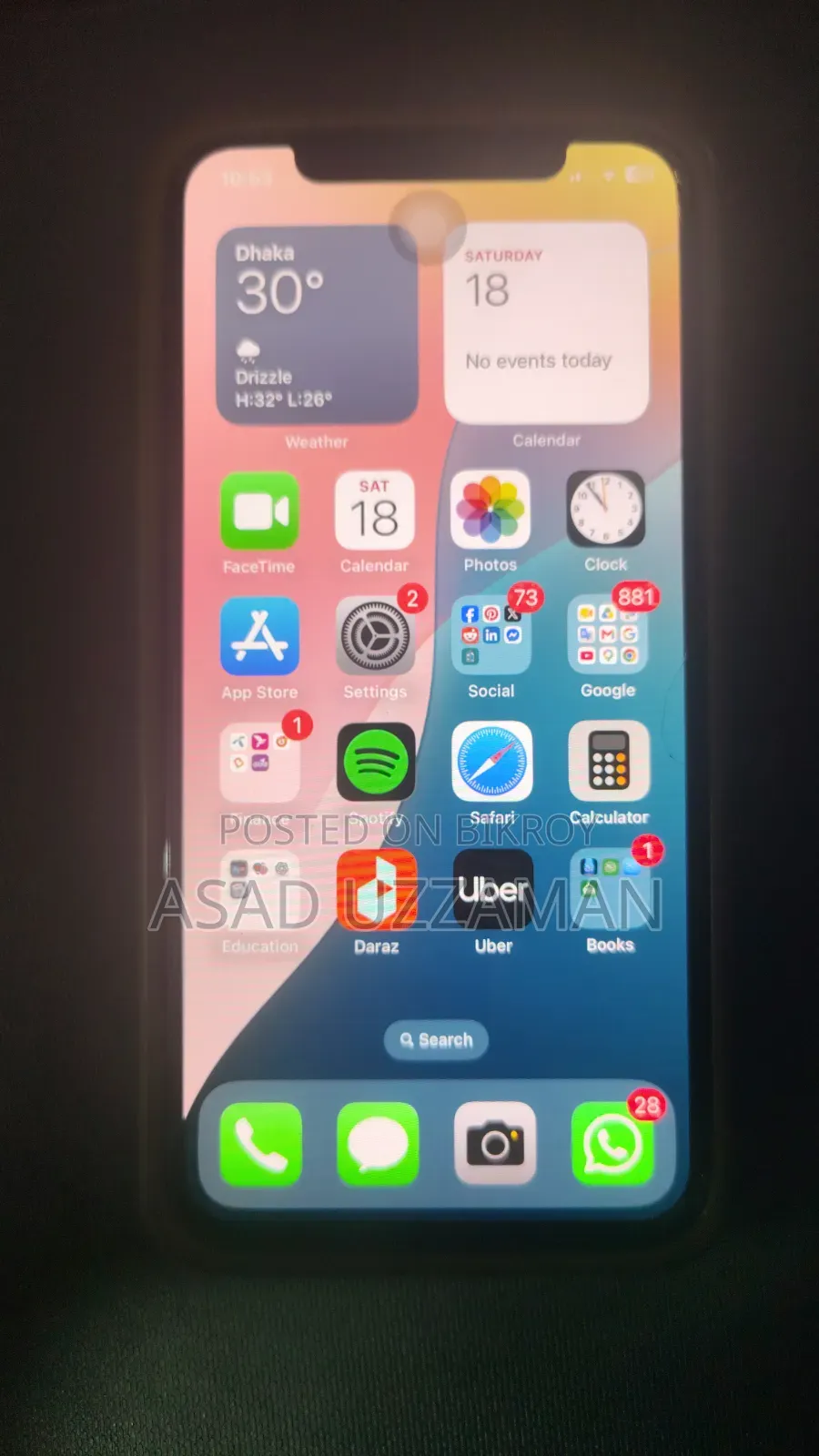 Apple iPhone XS 256 GB Gold