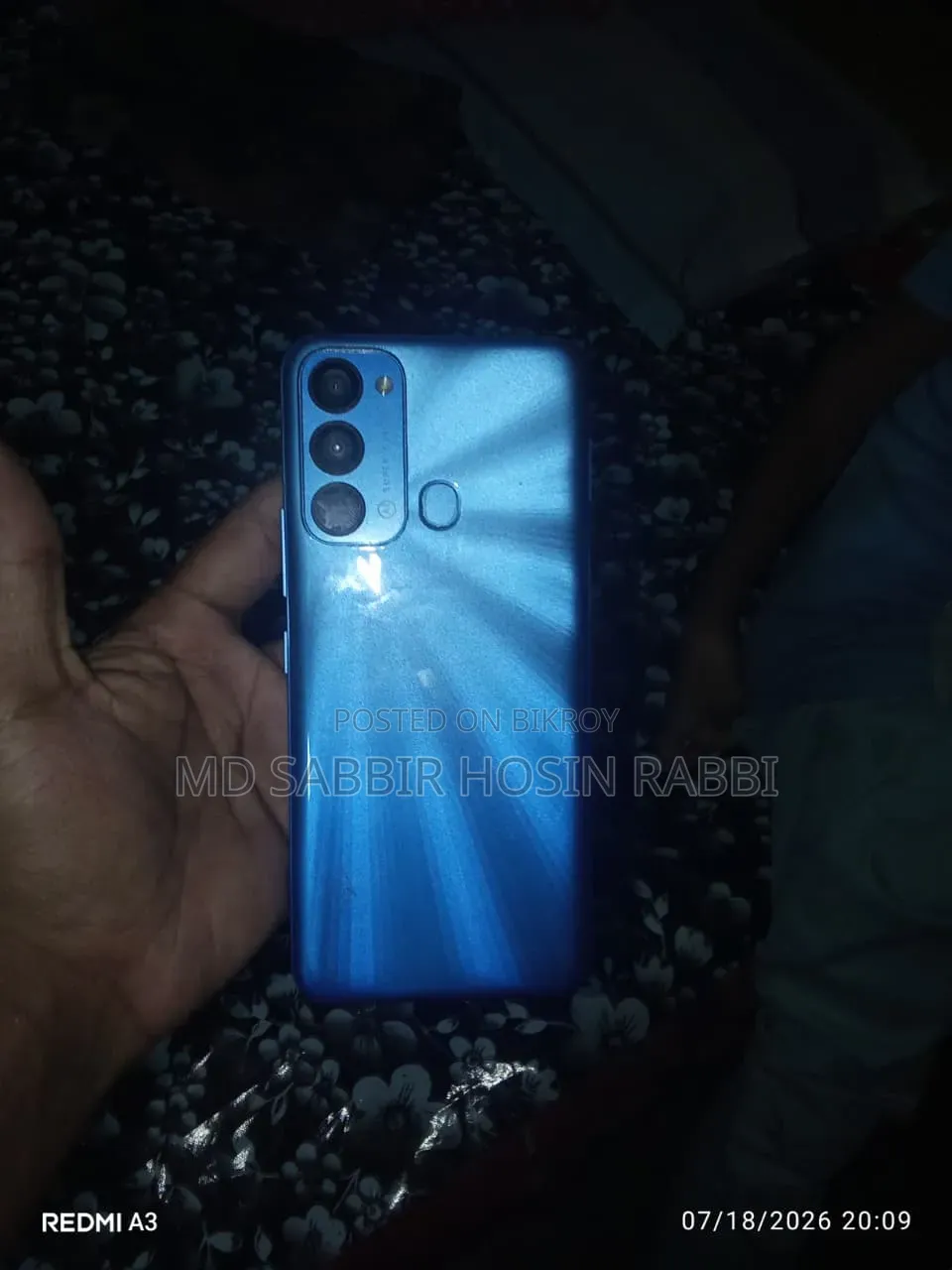 Itel Vision 3 Turbo 64 GB Blue