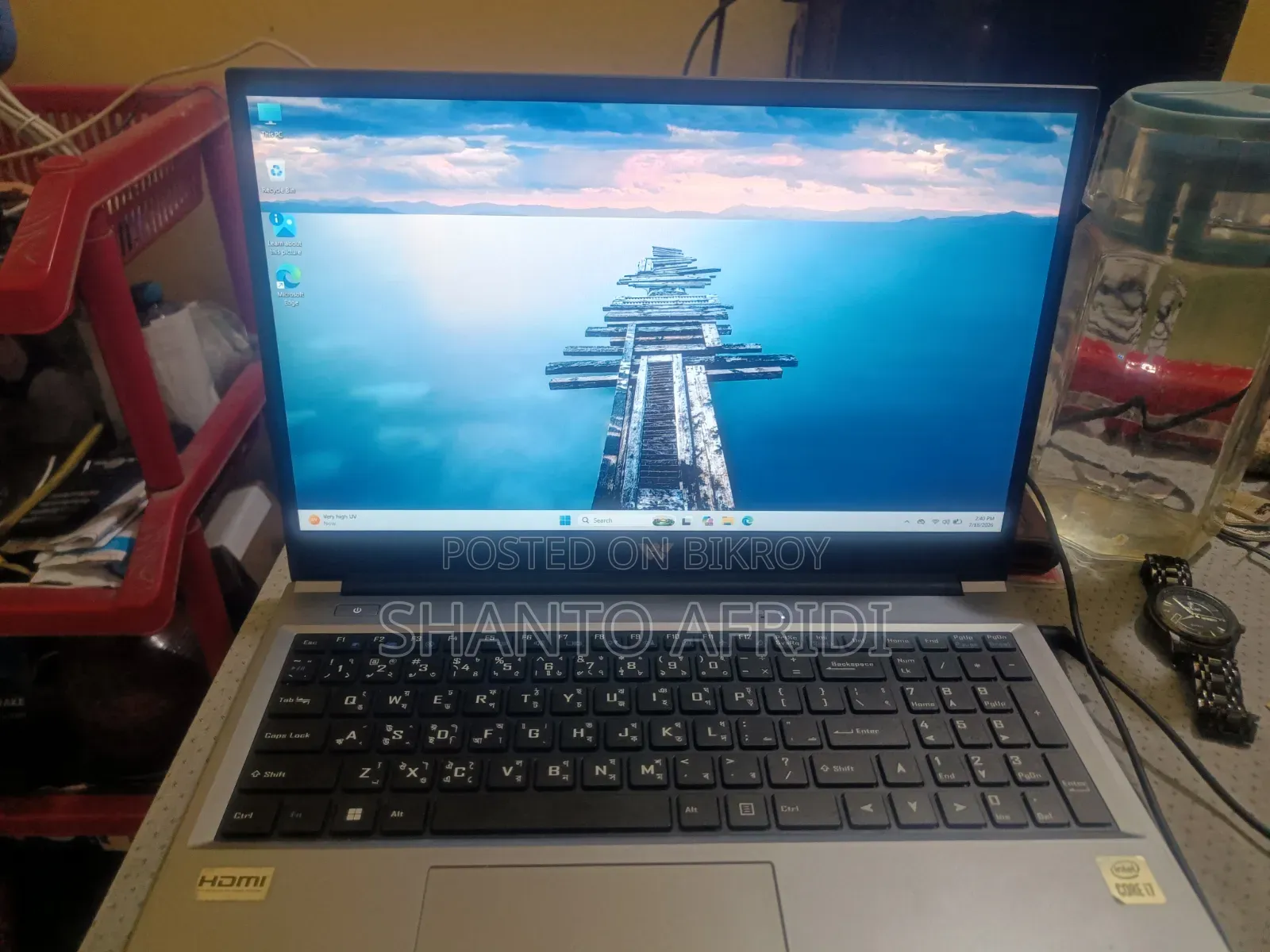 ল্যাপটপ ৪জিবি ইন্টেল কোর আই৭ এইচডিডি ১টিবি