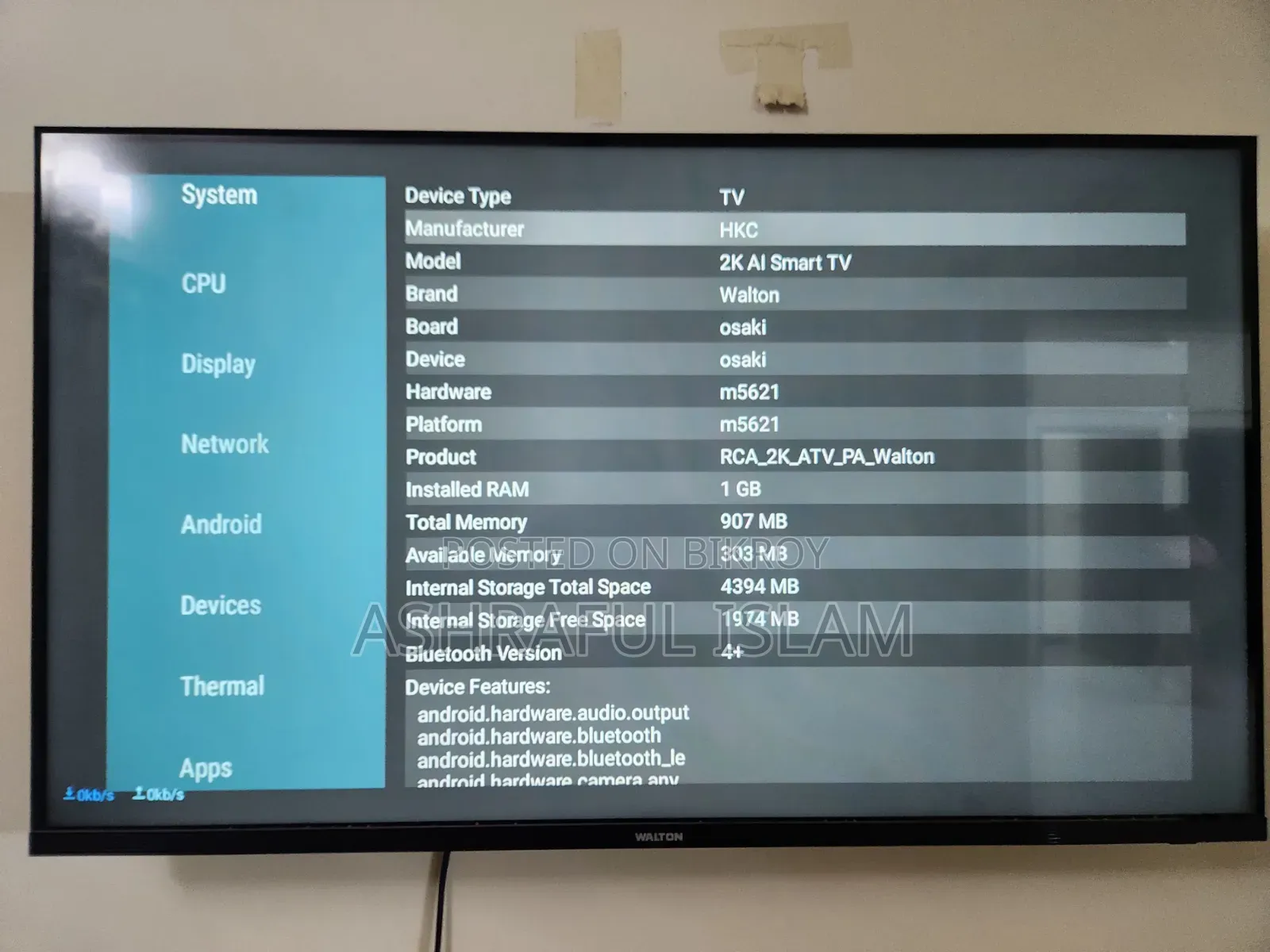 Walton 43 Inch Full HD Television