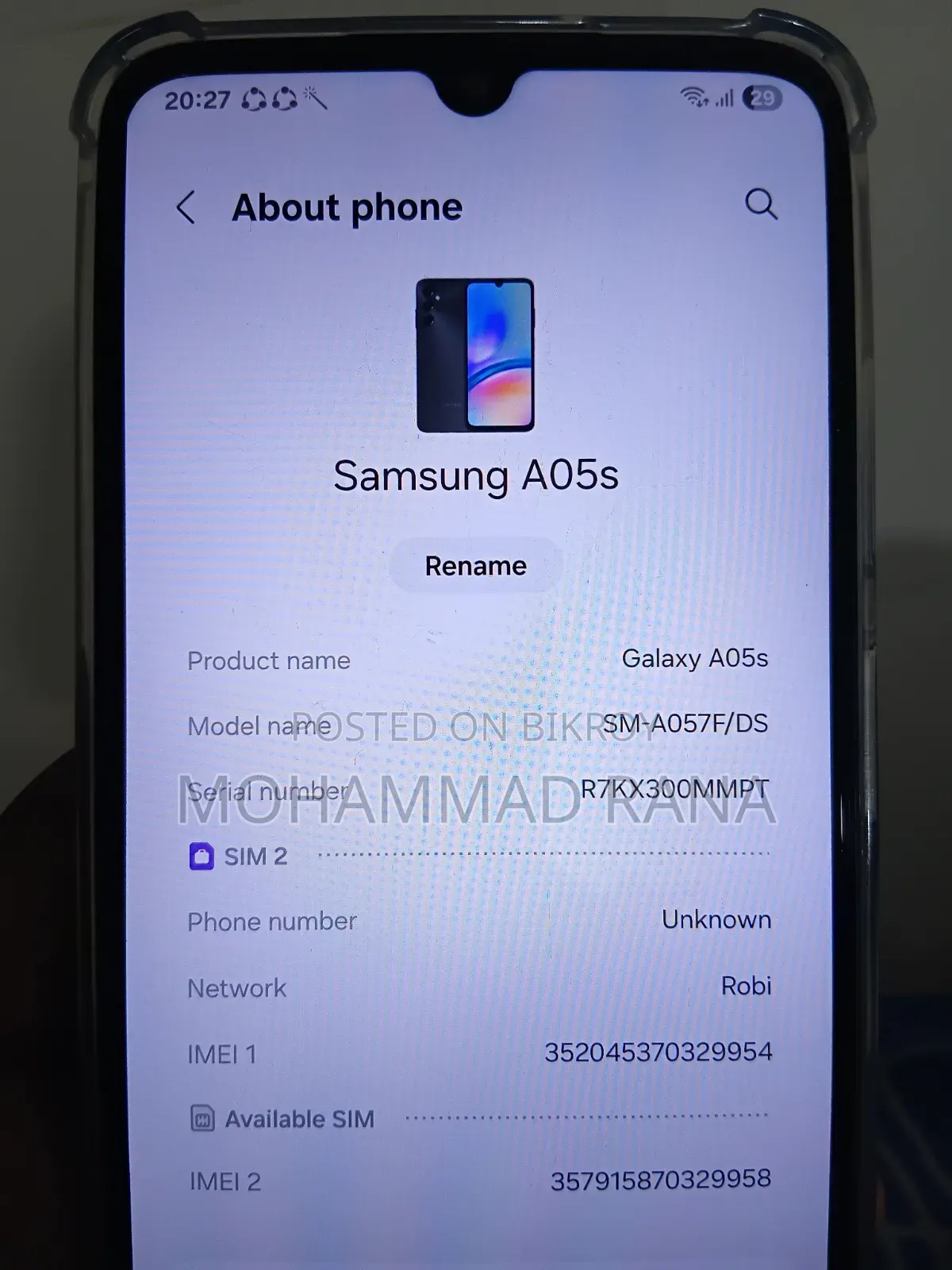 Samsung Galaxy A05 64 GB Black
