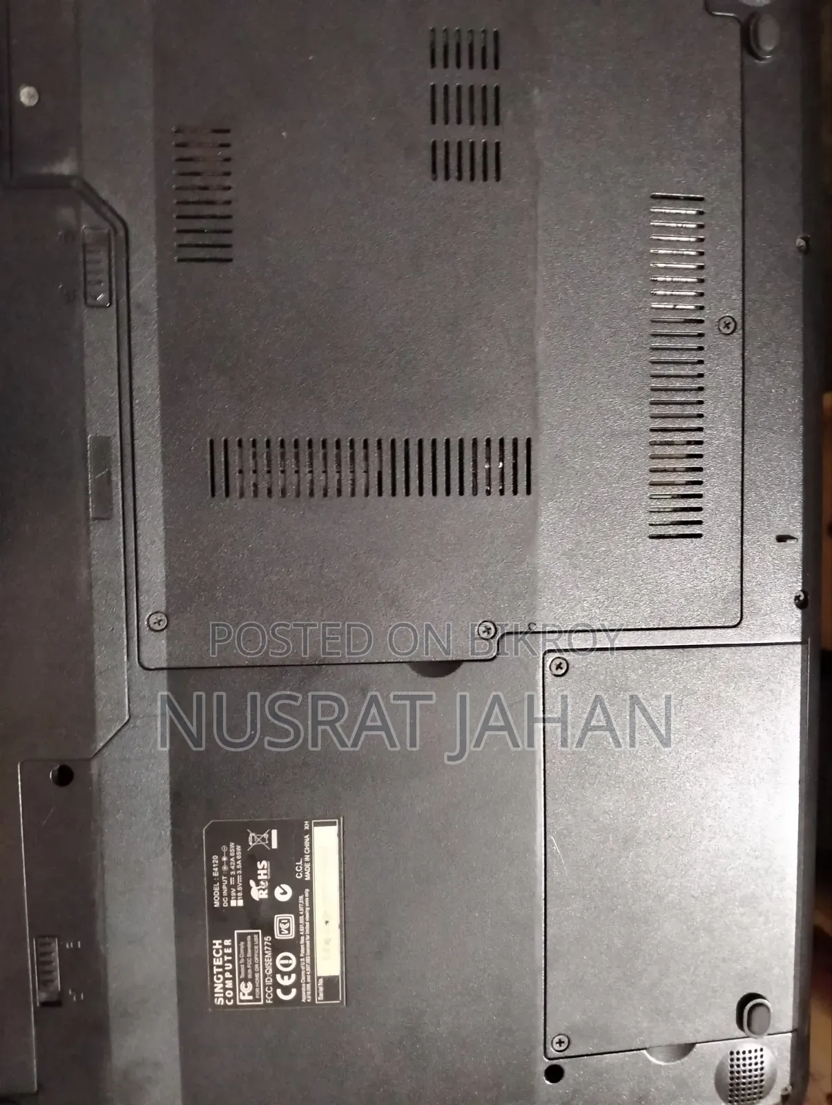 Laptop 6GB RAM 128GB SSD