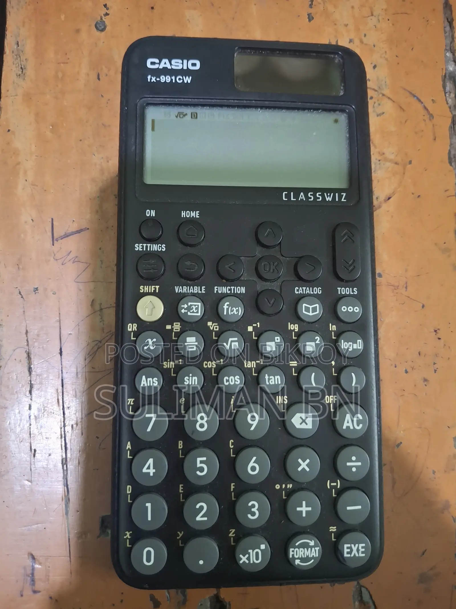 CASIO Fx-991 CW ক্যালকুলেটর