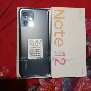 Xiaomi Redmi Note 12 256 GB Black