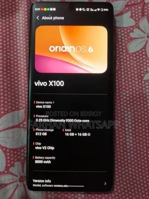 Vivo X100 512 GB Black