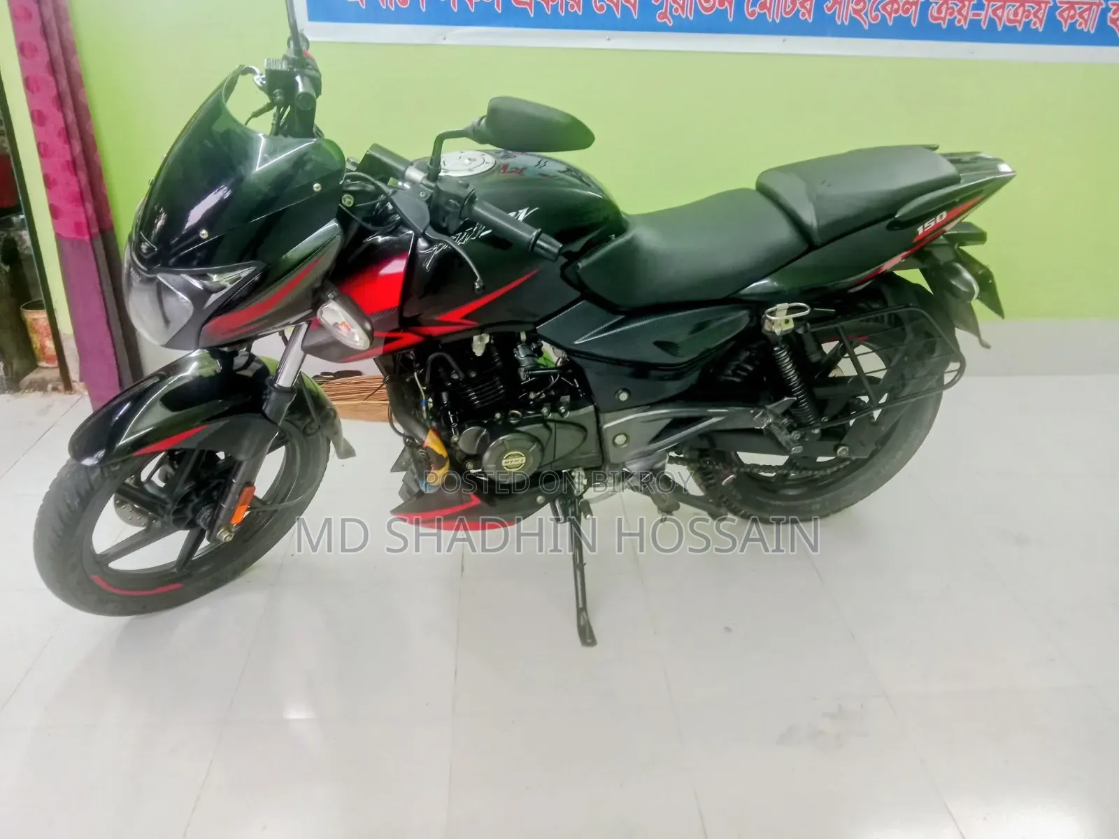 নতুন বাজাজ পালসার ১৫০ ২০২০ ব্ল্যাক