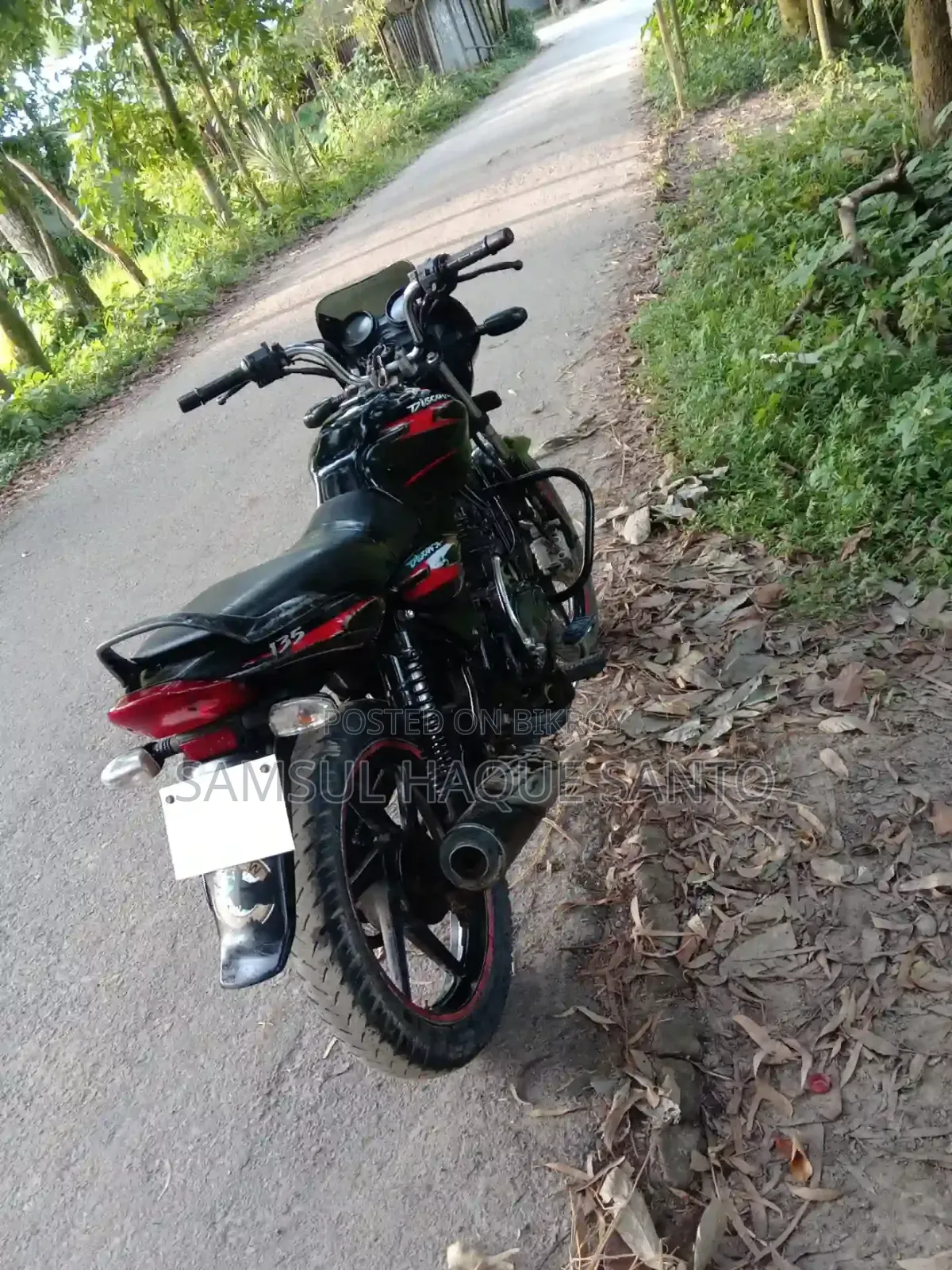Bajaj Discover 135 2009 Black
