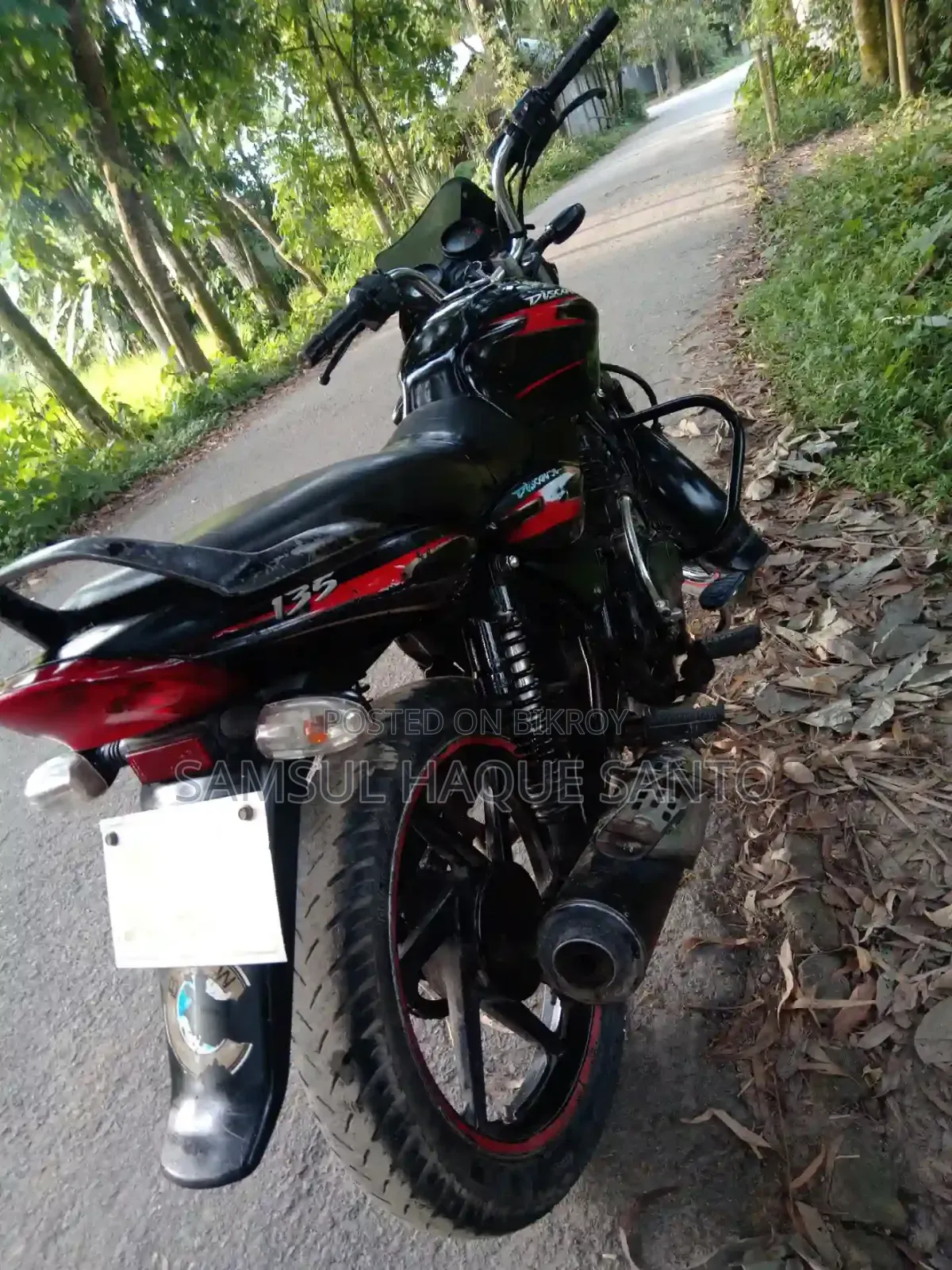 Bajaj Discover 135 2009 Black