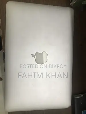 ল্যাপটপ অ্যাপল ম্যাকবুক এয়ার ১৬জিবি ইন্টেল কোর আই৫ এসএসডি ১২৮জিবি