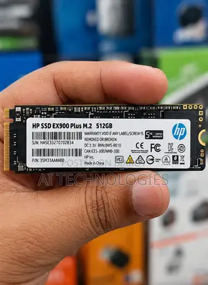 HP EX900 Plus 512GB NVMe PCIe Gen 3 SSD