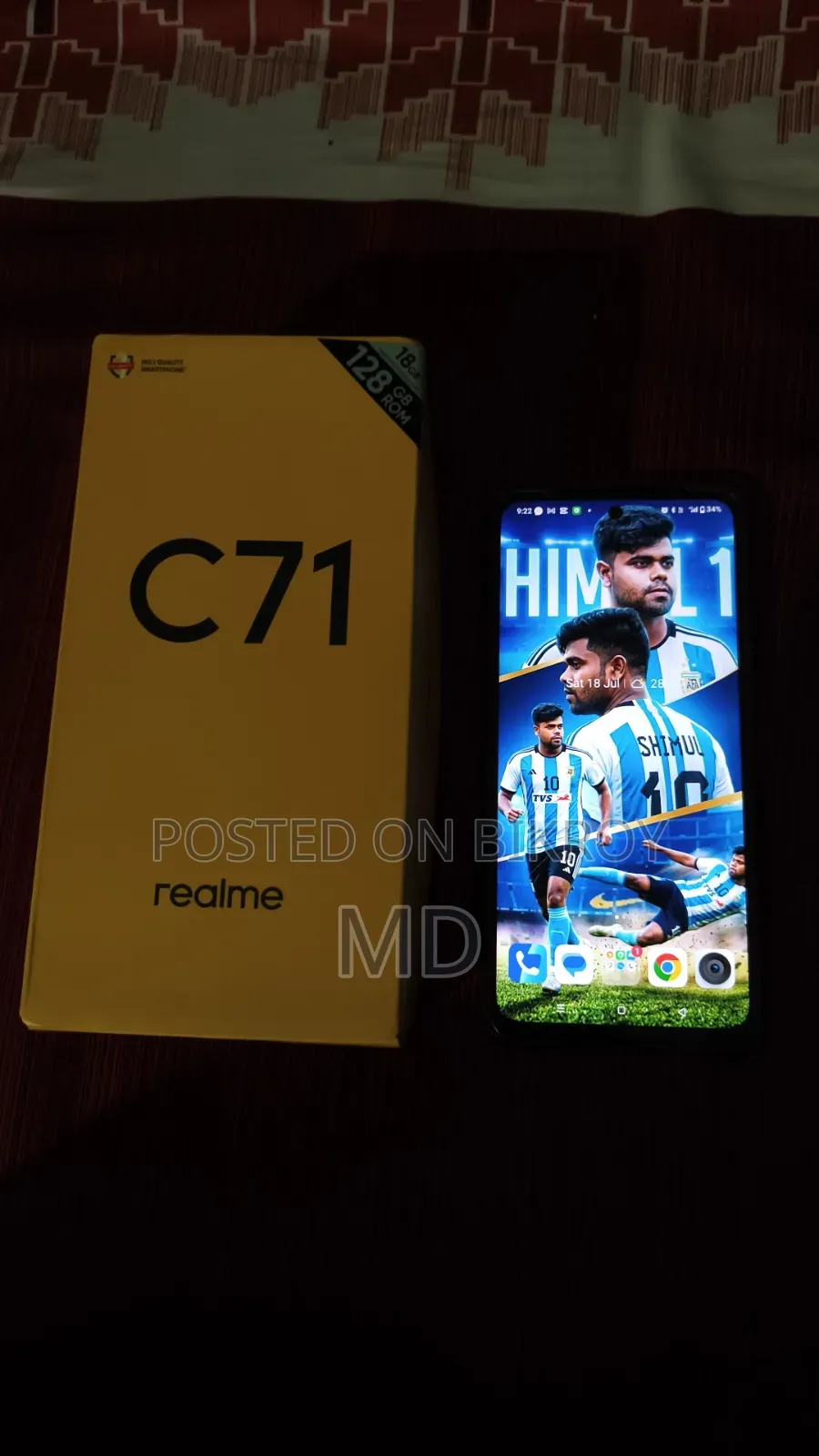New Realme C71 128 GB White