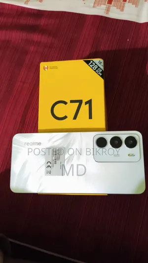 New Realme C71 128 GB White