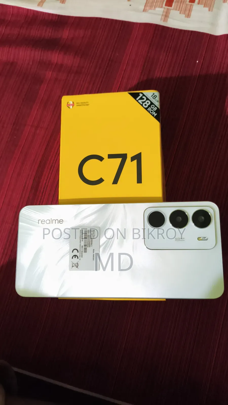 New Realme C71 128 GB White