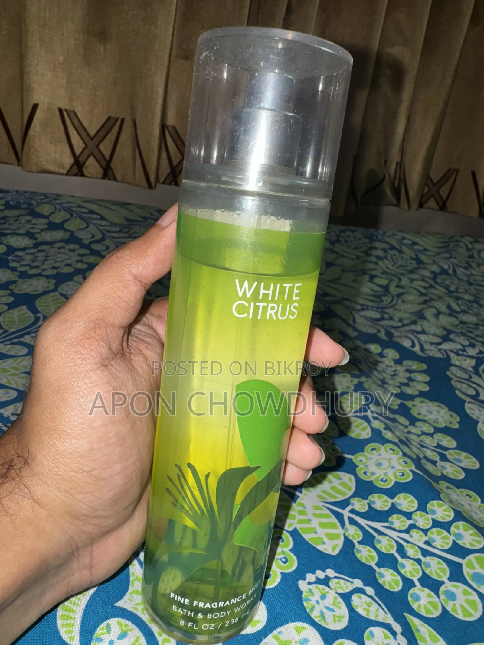 হোয়াইট সাইট্রাস বডি মিস্ট