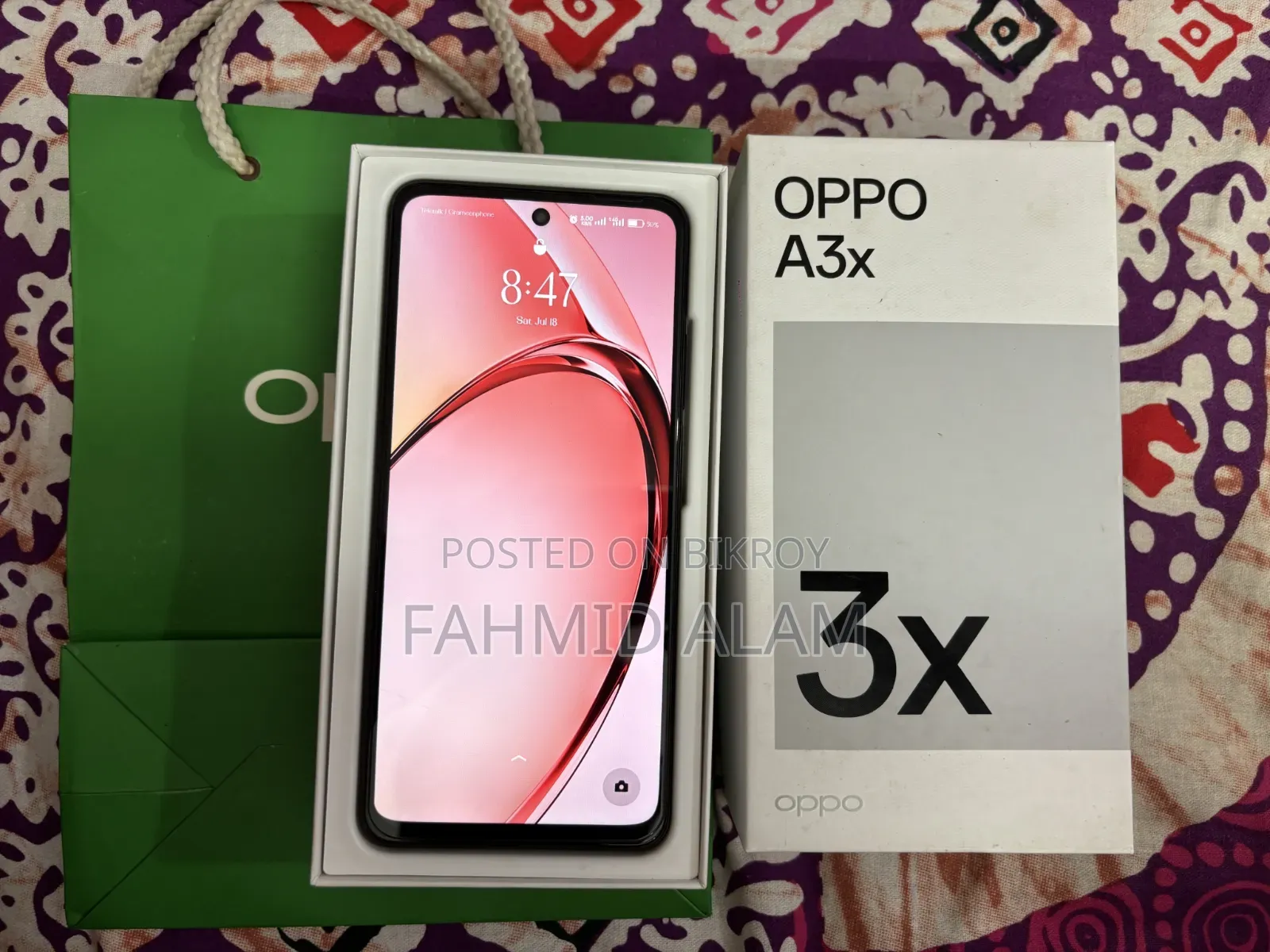 Oppo A3X 4G 128 GB Red