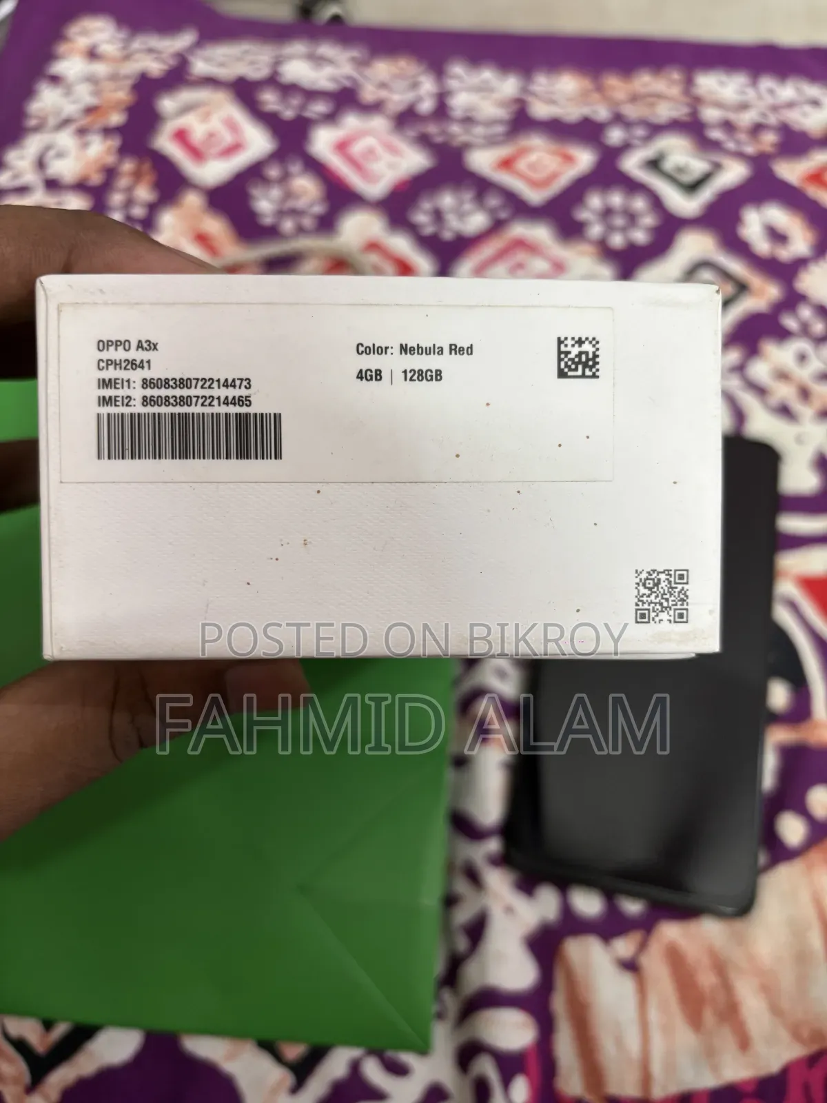 Oppo A3X 4G 128 GB Red