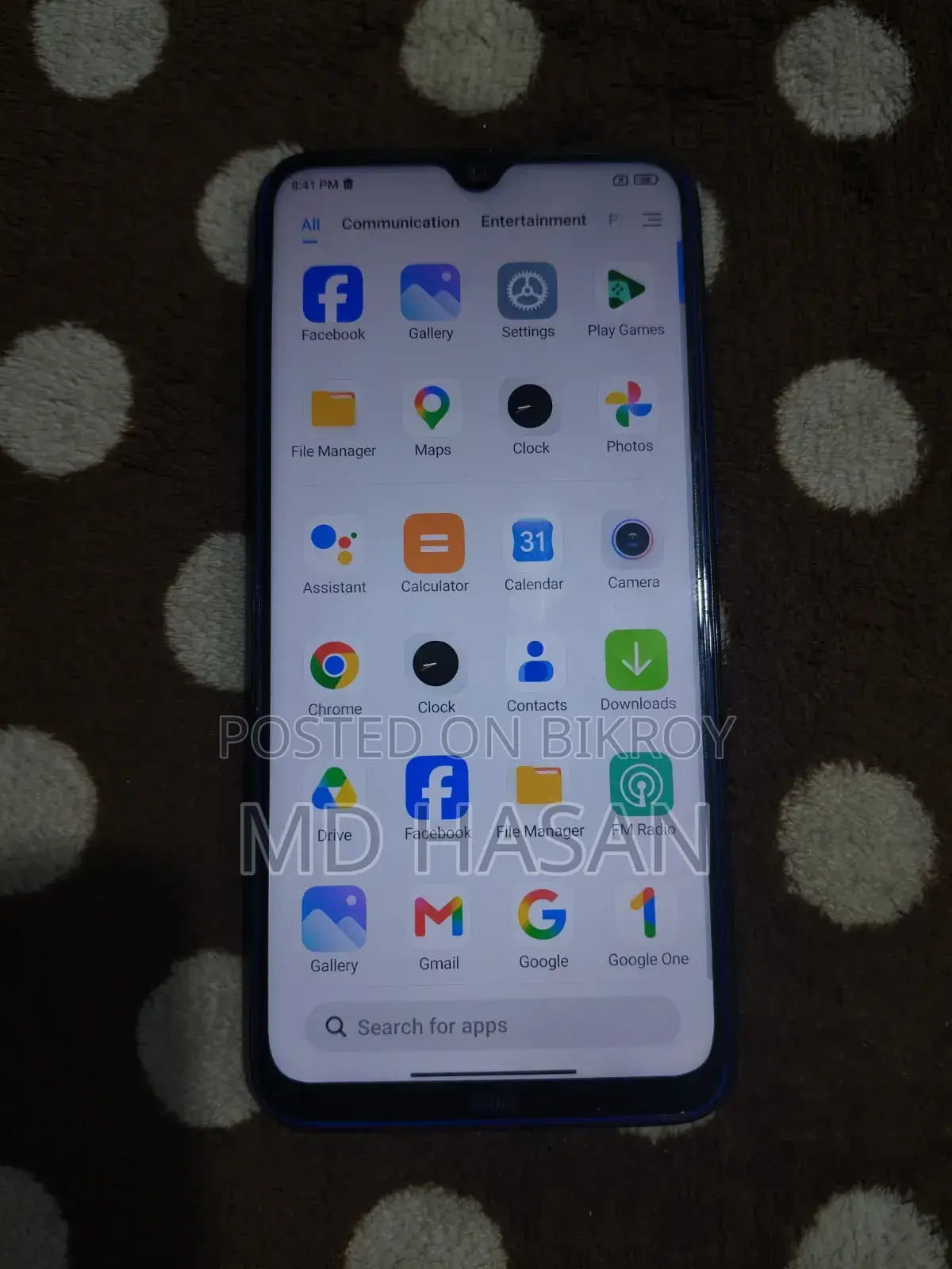 সাওমি রেডমি নোট ৮ ৬৪ জিবি নীল