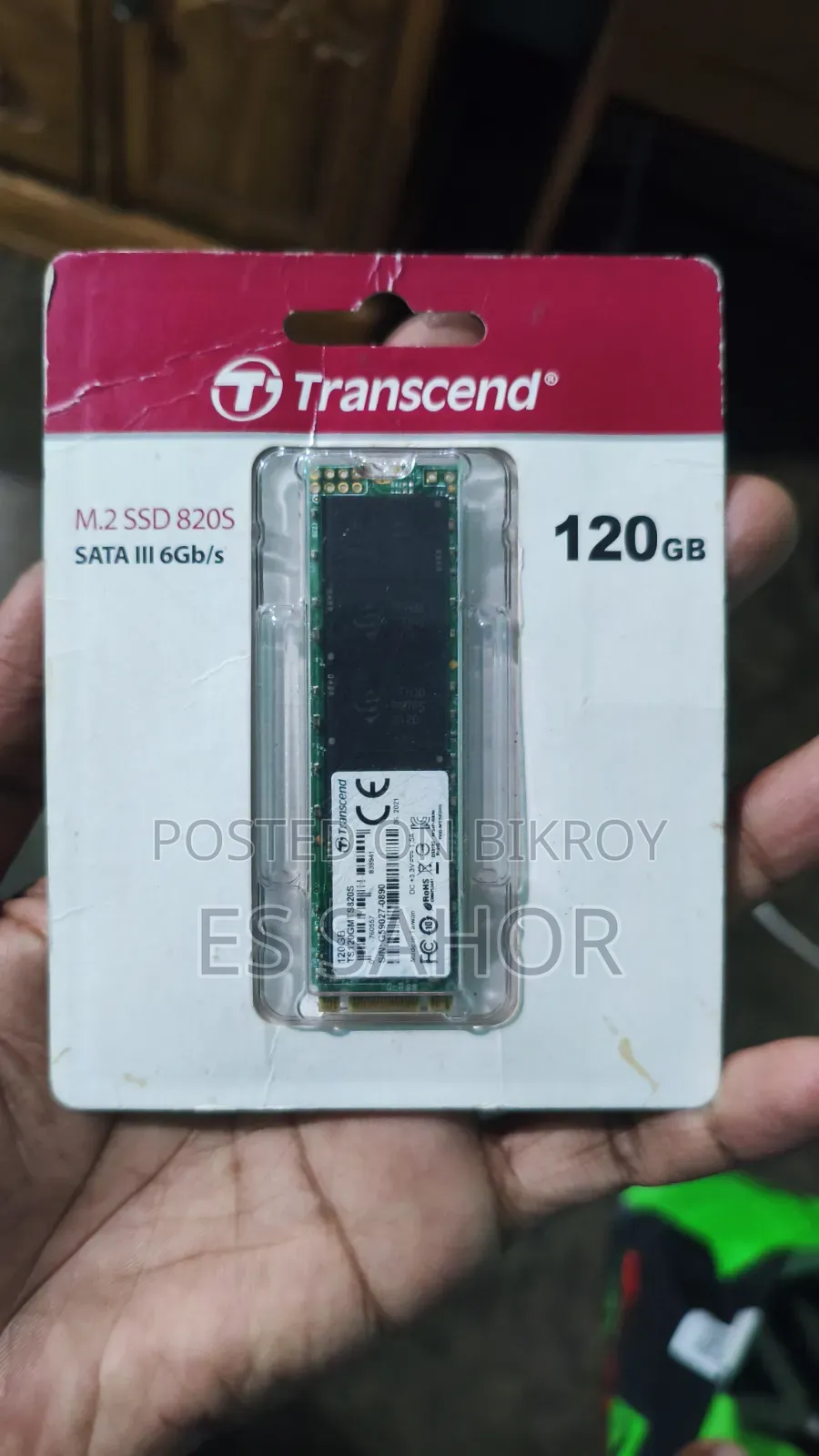 Transcend 120GB M.2 2280 SATA III SSD