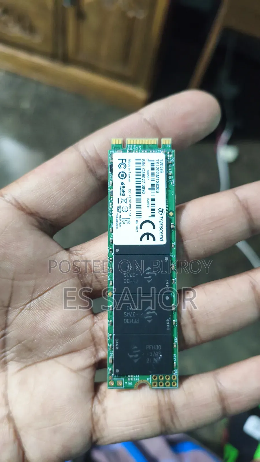 Transcend 120GB M.2 2280 SATA III SSD