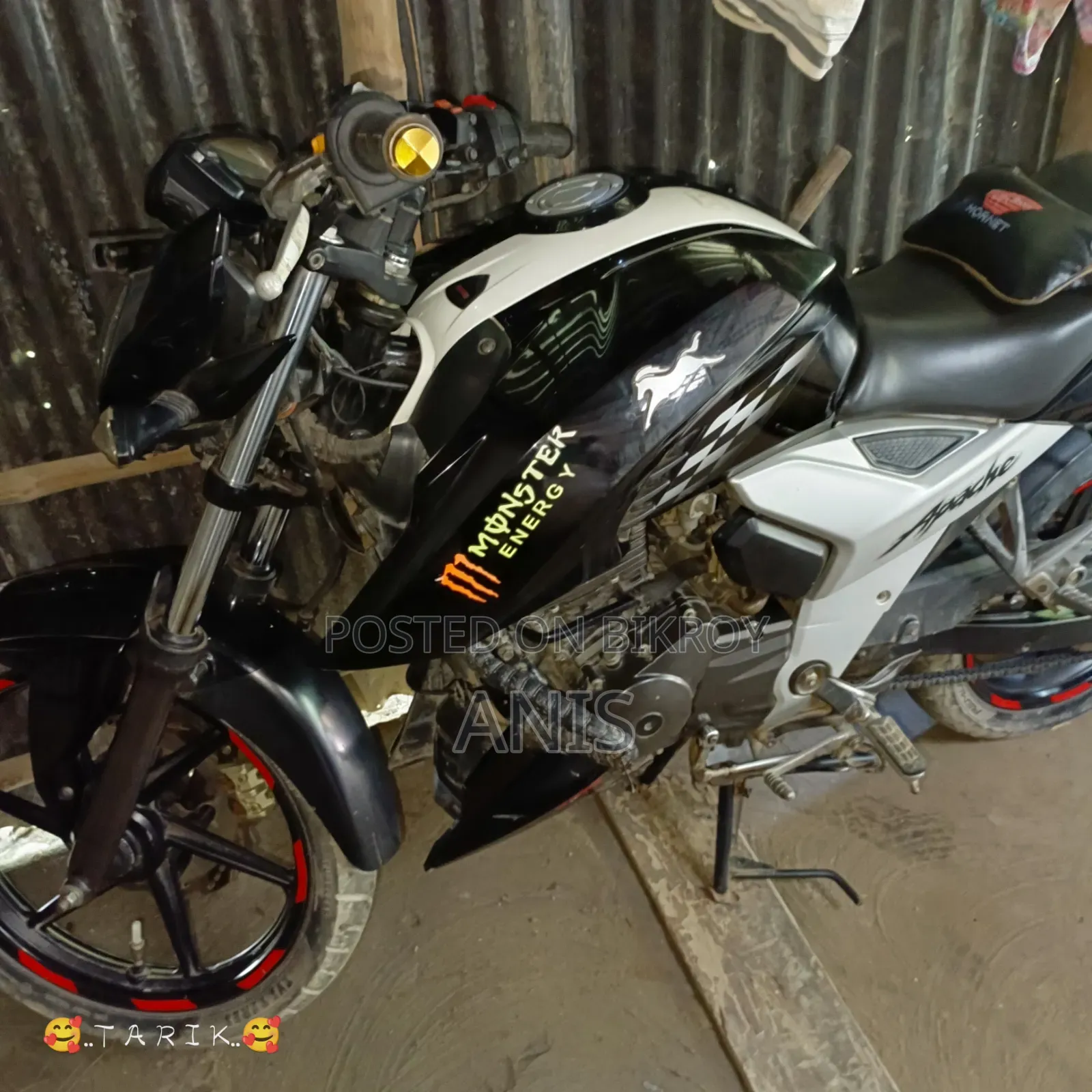 TVS Apache RTR 160 4V 2020 Black