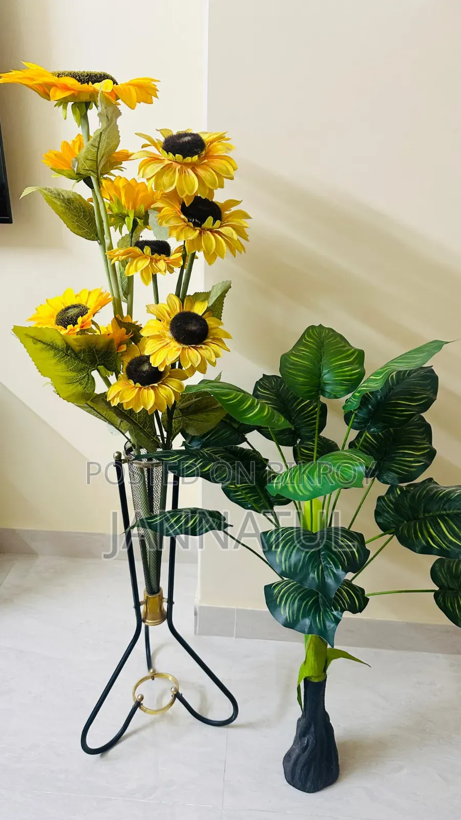 Flower Vase Artificial Tree
