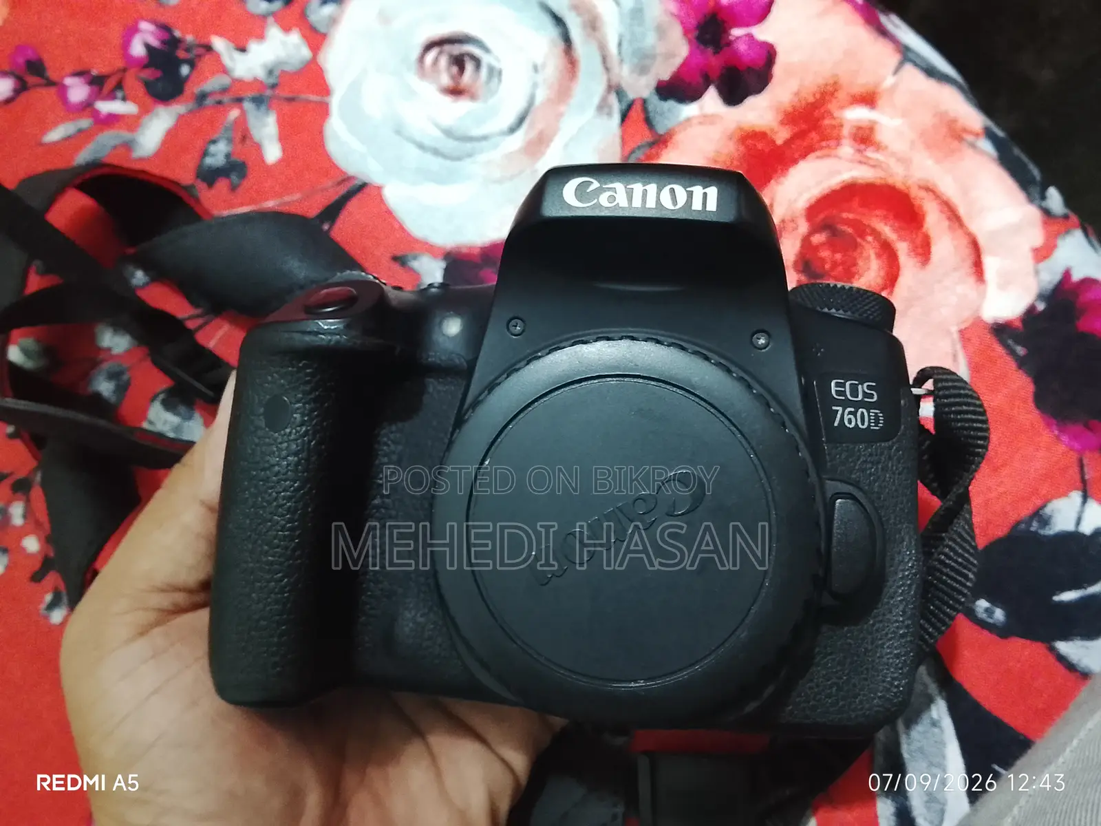 Cannon 760D With 50mm STM Prime Lense