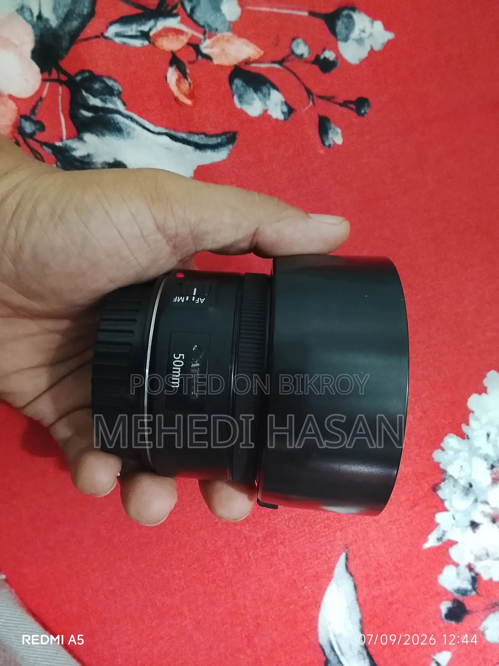 Cannon 760D With 50mm STM Prime Lense