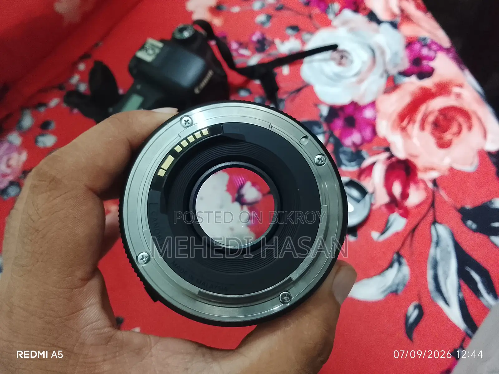 Cannon 760D With 50mm STM Prime Lense