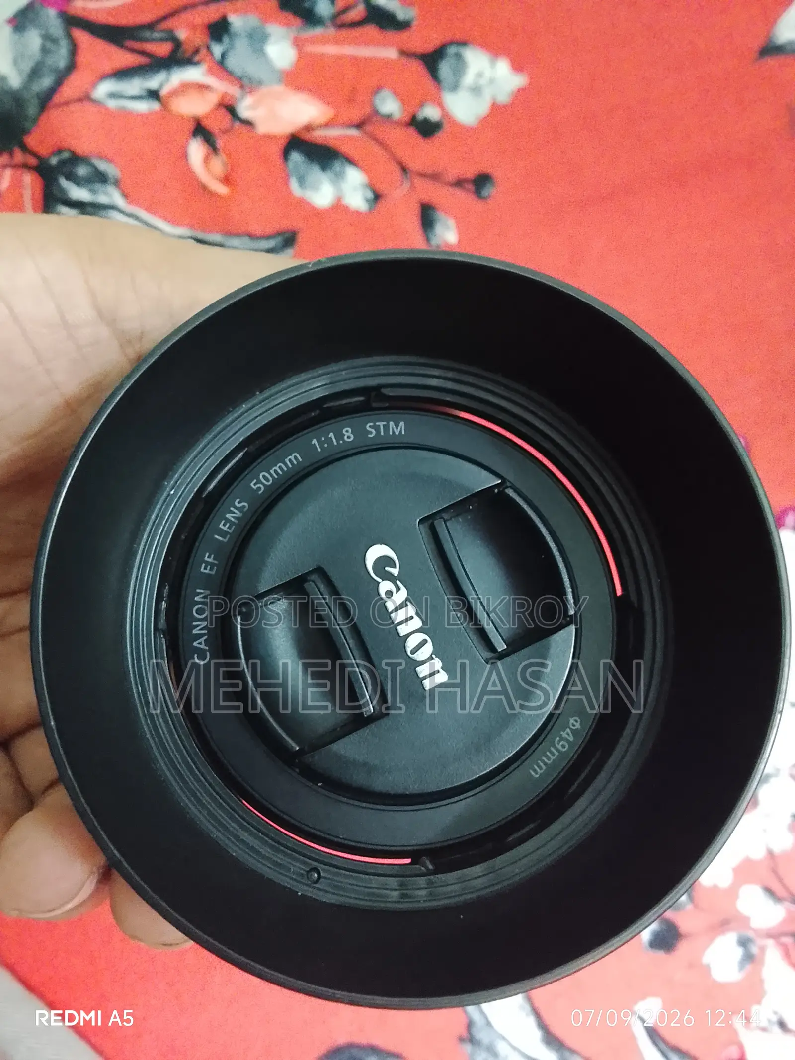 Cannon 760D With 50mm STM Prime Lense