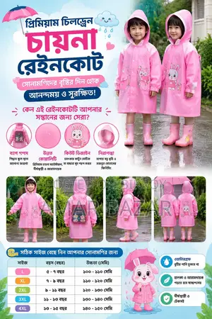 Premium China Kids Raincoat
