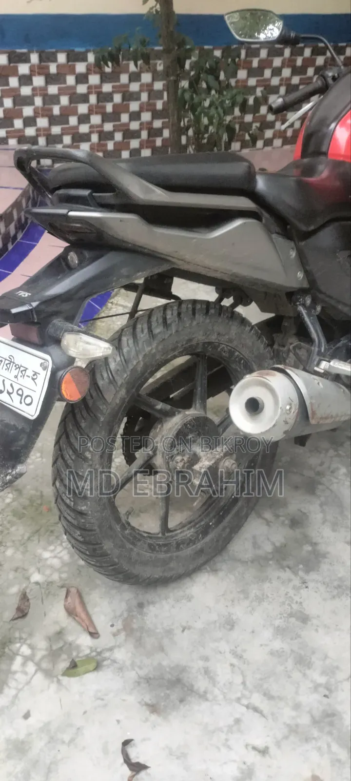টিভিএস রাইডার ১২৫ ২০২৩ রেড