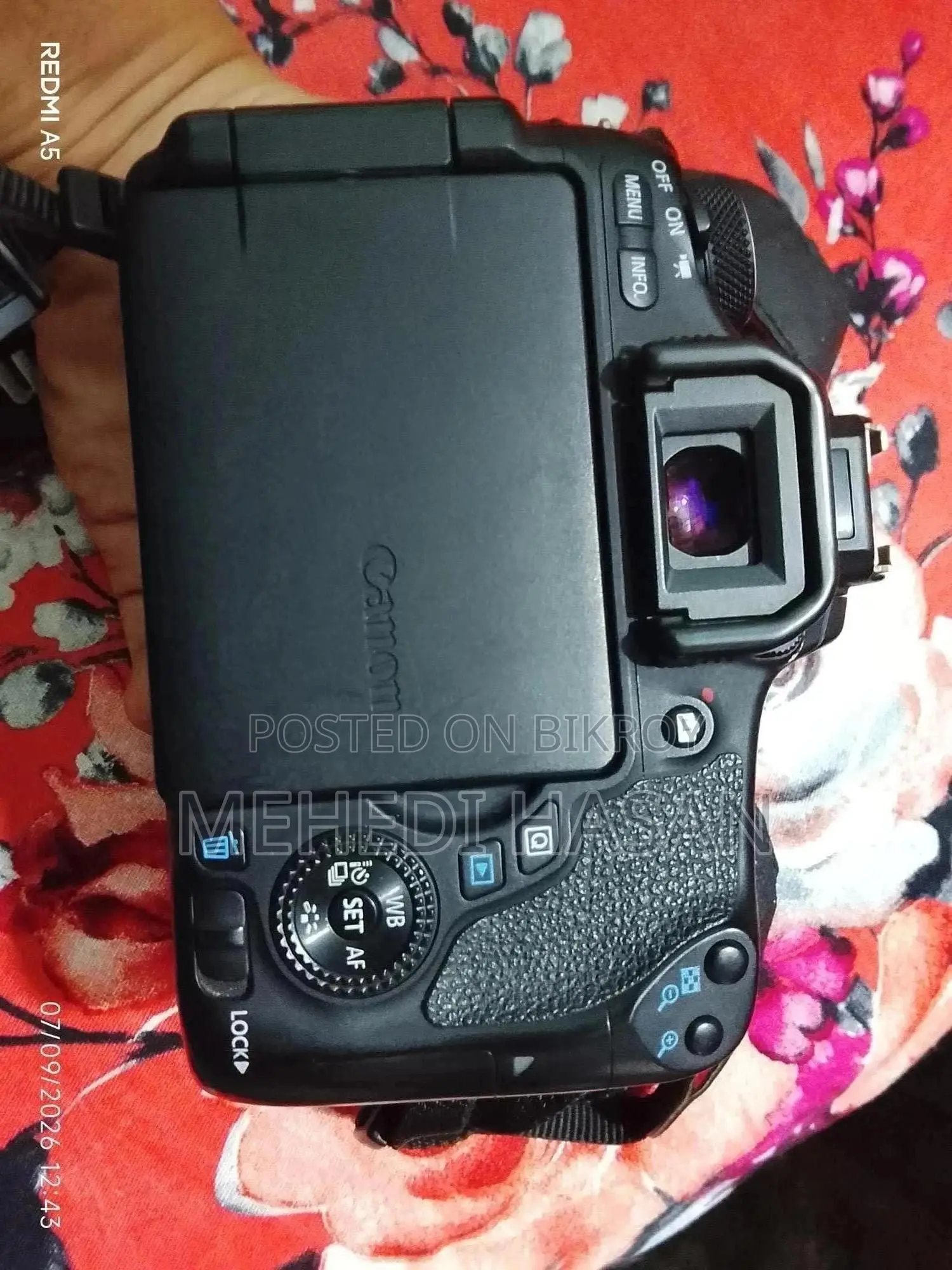 Cannon 760D With 50mm STM Prime Lense