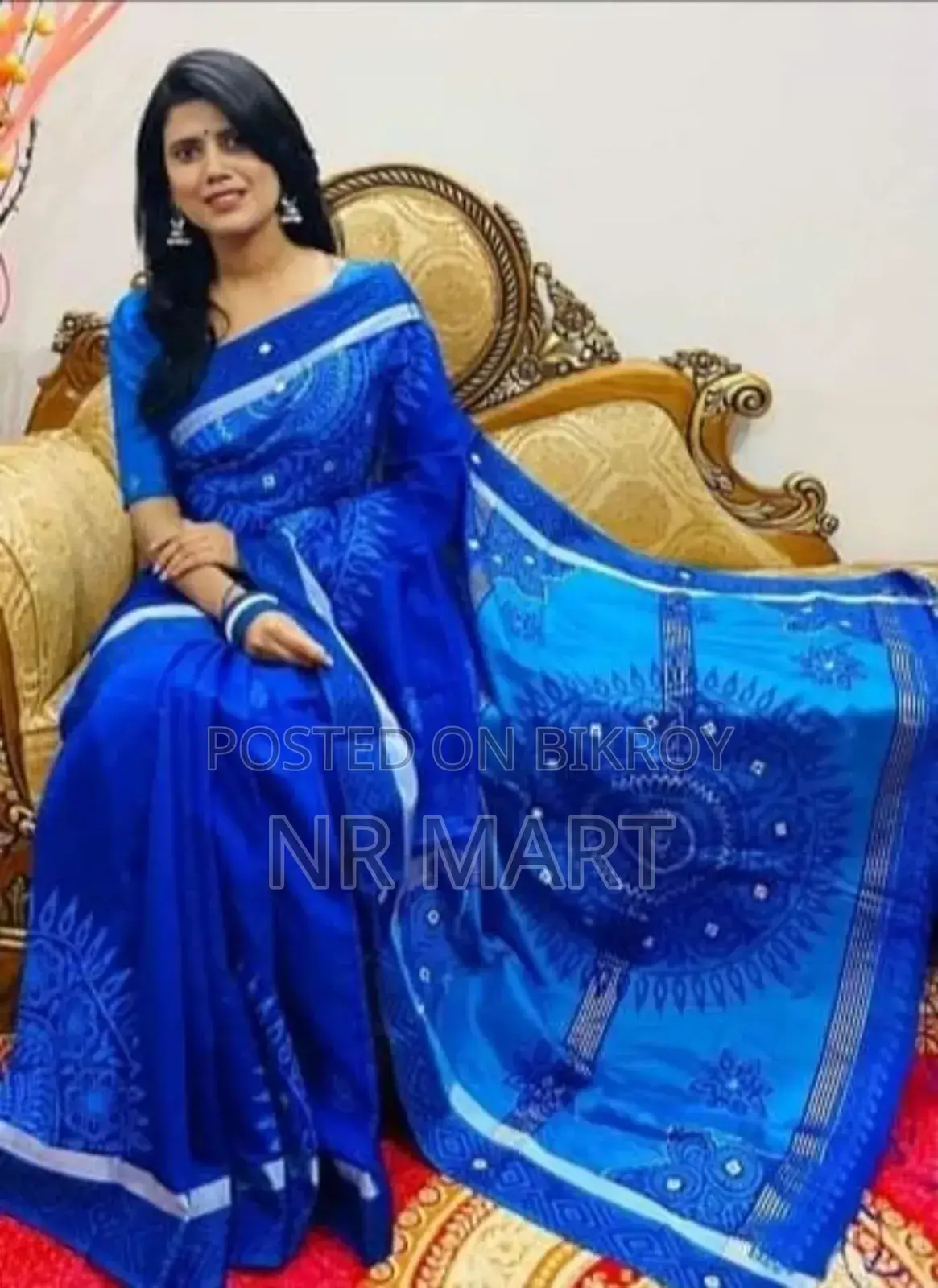অরিজিনাল প্রিমিয়াম ধুপিয়ান সিল্ক শাড়ি