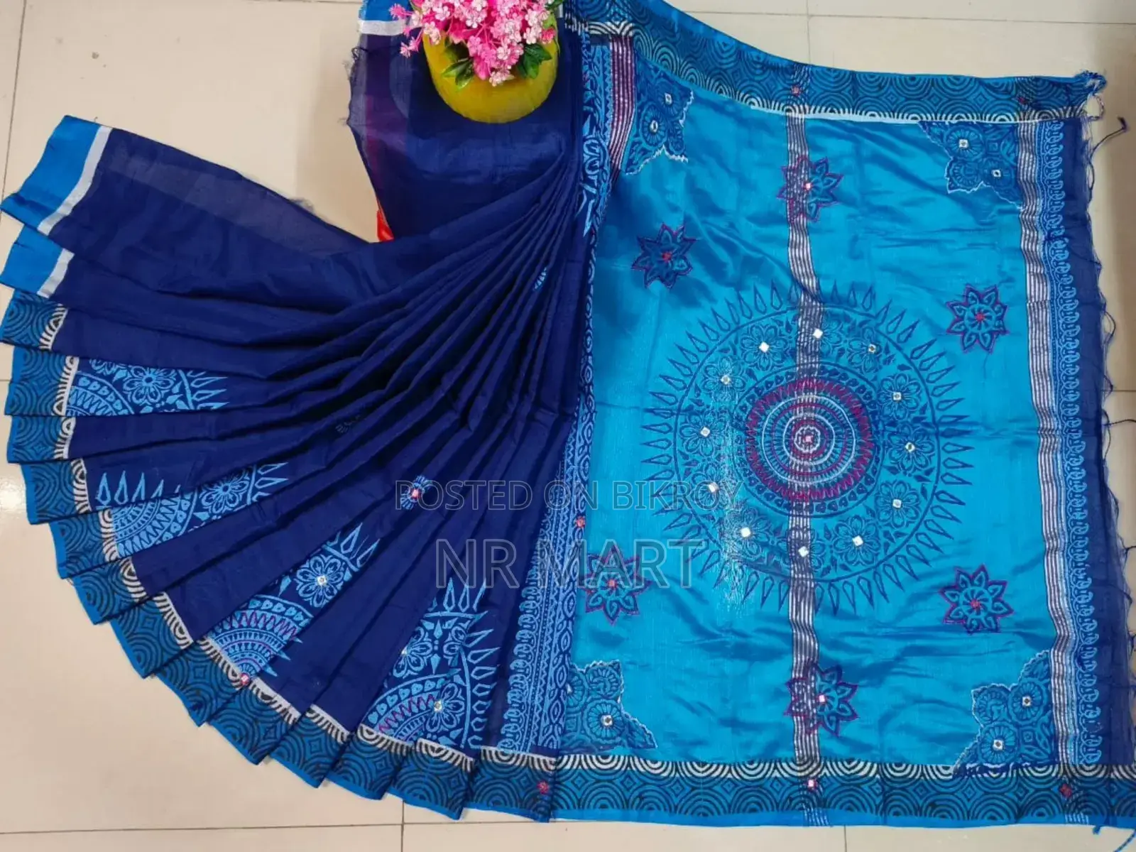 অরিজিনাল প্রিমিয়াম ধুপিয়ান সিল্ক শাড়ি