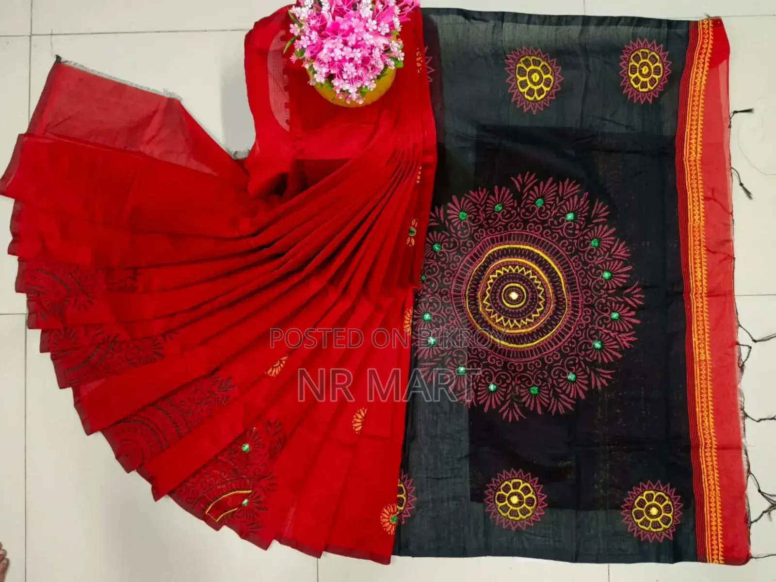 অরিজিনাল প্রিমিয়াম ধুপিয়ান সিল্ক শাড়ি