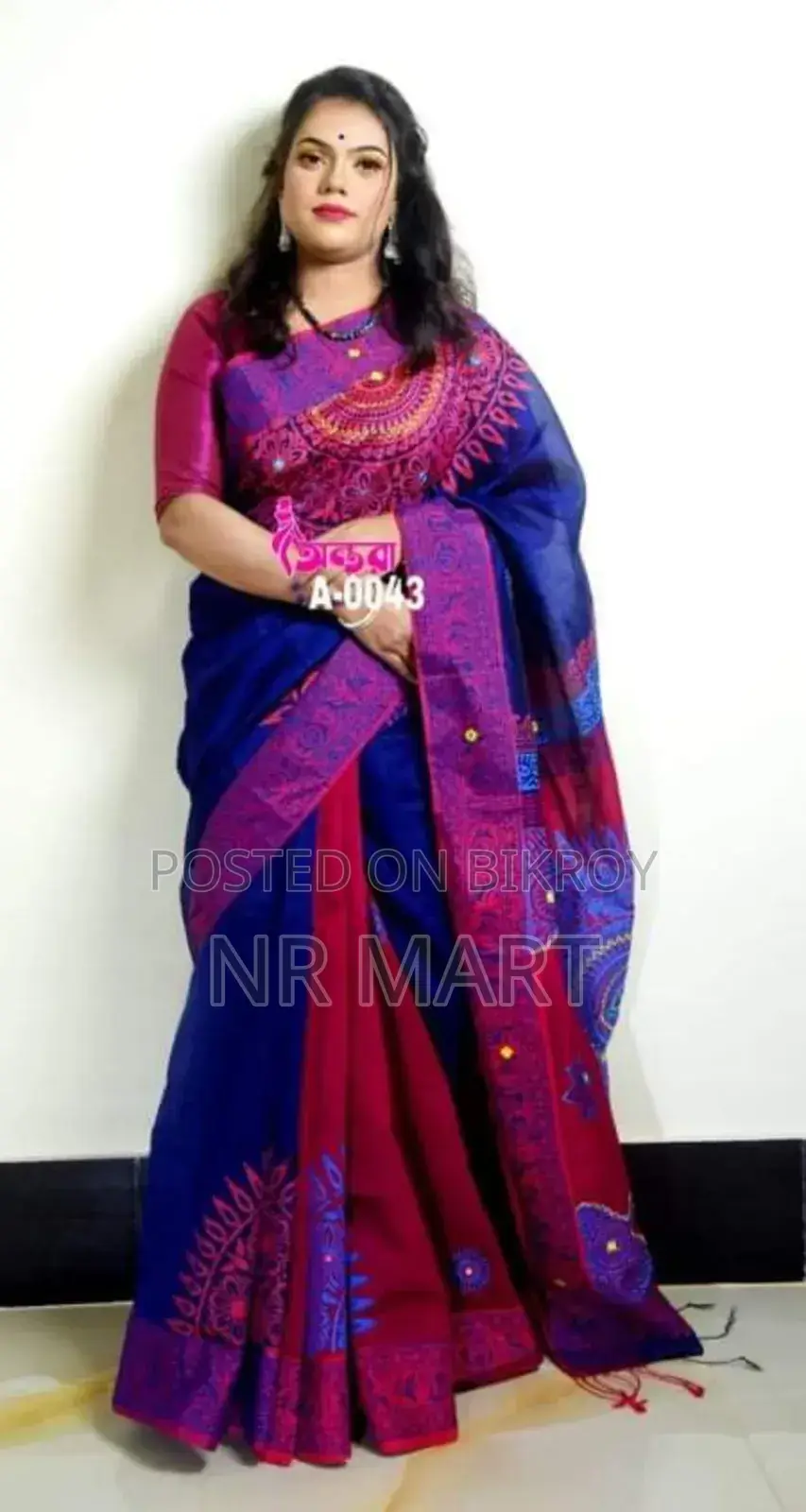 অরিজিনাল প্রিমিয়াম ধুপিয়ান সিল্ক শাড়ি