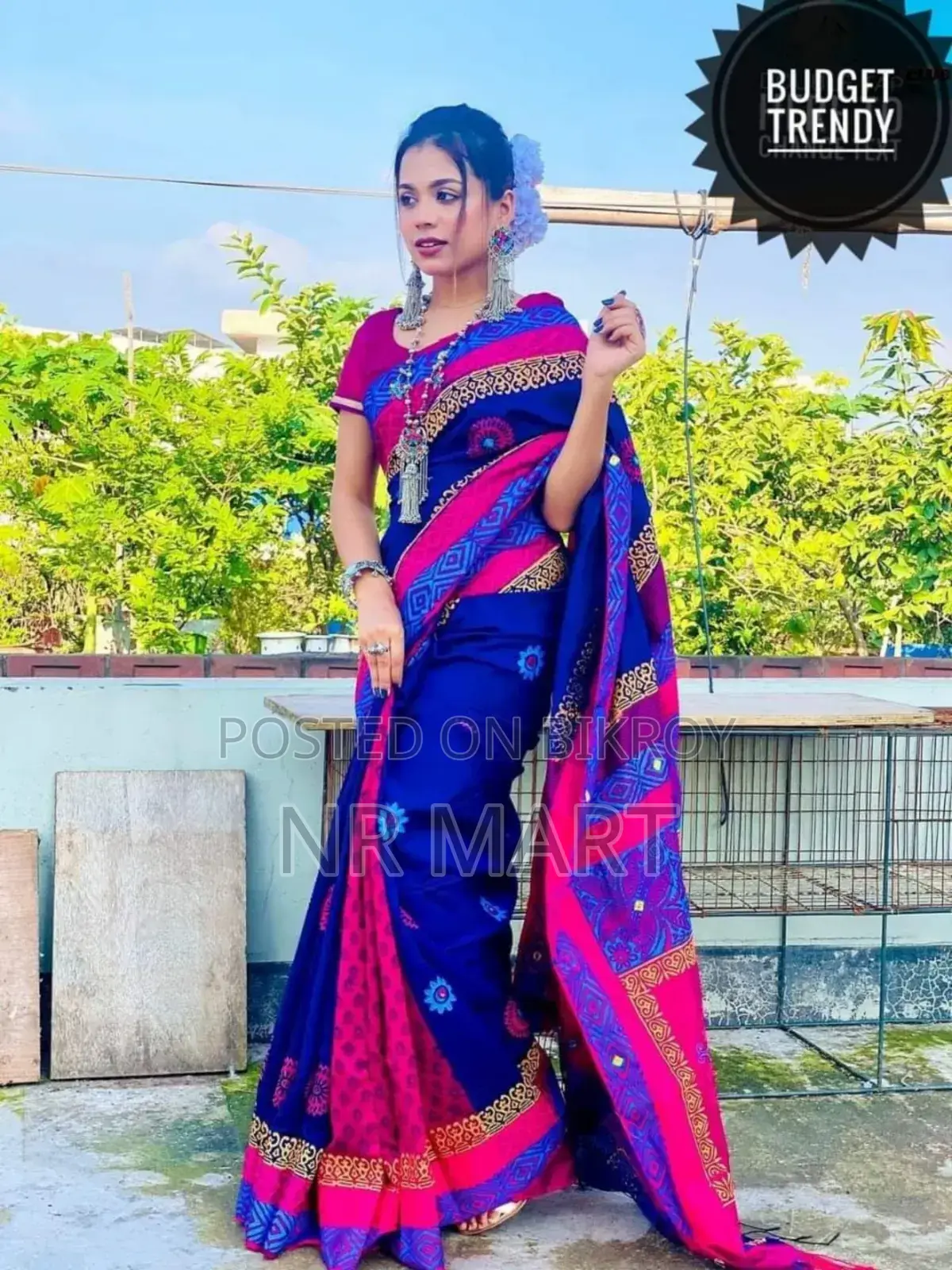 অরিজিনাল প্রিমিয়াম ধুপিয়ান সিল্ক শাড়ি