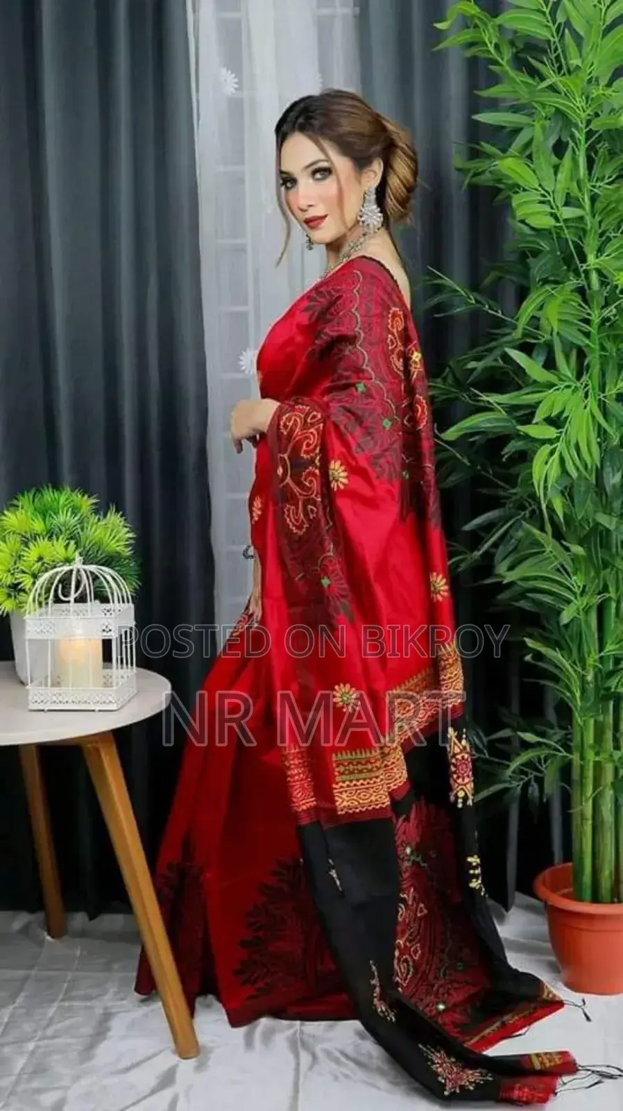 অরিজিনাল প্রিমিয়াম ধুপিয়ান সিল্ক শাড়ি
