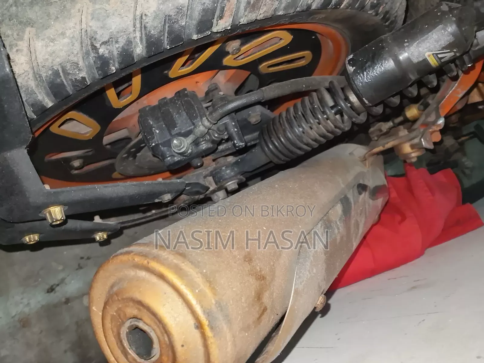 Wottan Motor Storm-R 125 2015 Orange